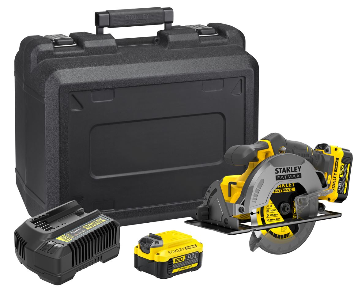 SFMCS500M2K-QW 18V STANLEY FATMAX V20 BRUSHLESS AKU RUČNÍ OKRUŽNÍ PILA