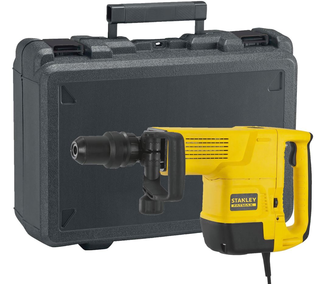 SFMEH230K-QS STANLEY FATMAX BOURACÍ A SEKACÍ KLADIVO SDS-MAX 1 600 W elektrická kladiva od výrobce Stanley SFMEH230K-QS STANLEY FATMAX BOURACÍ A SEKACÍ KLADIVO SDS-MAX 1 600 W