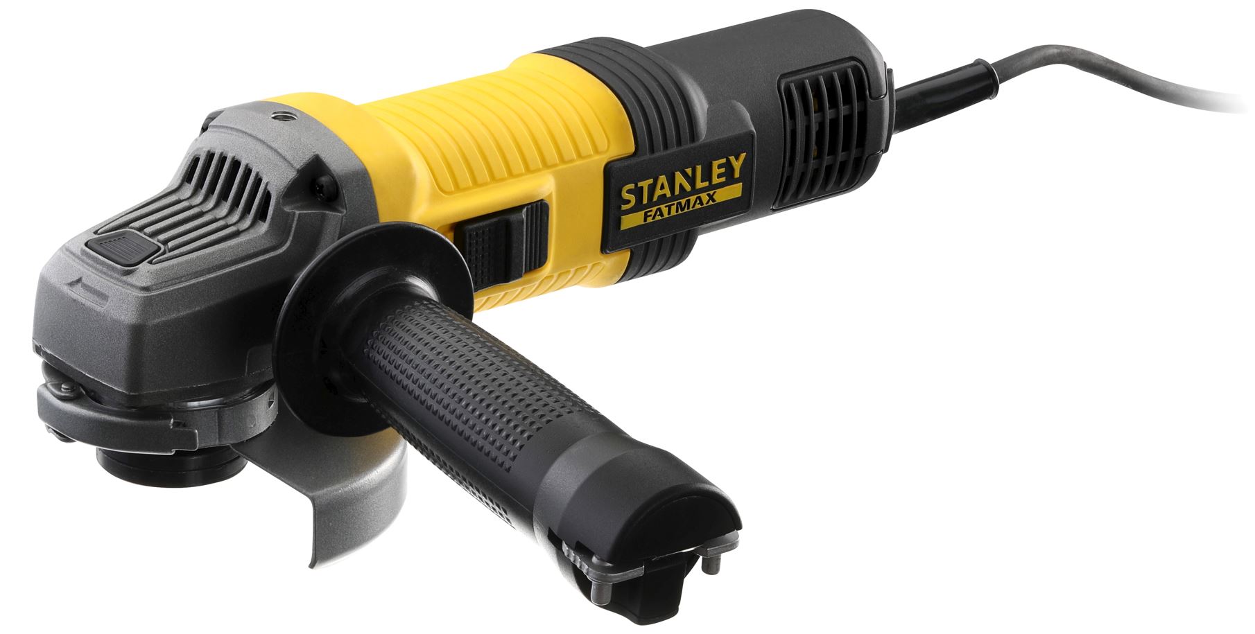 FMEG210-QS STANLEY FATMAX ÚHLOVÁ BRUSKA 115MM 850W - BALENÍ V KARTONOVÉ KRABICI