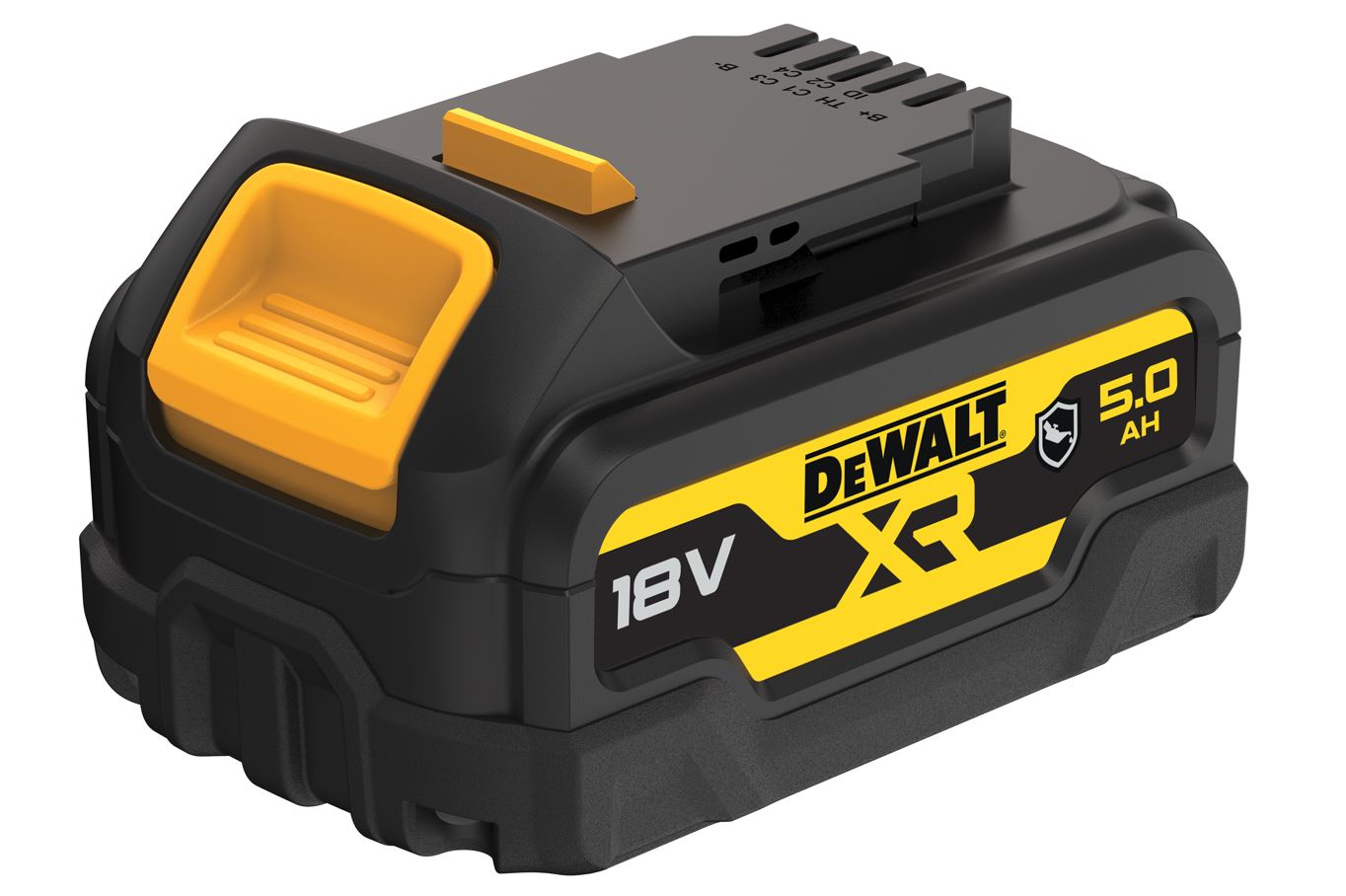DCB184G DEWALT 18V XR LI-ION ZÁSUVNÝ AKUMULÁTOR 5,0 AH S OCHRANNÝM KRYTEM PRO AUTOMOTIVE