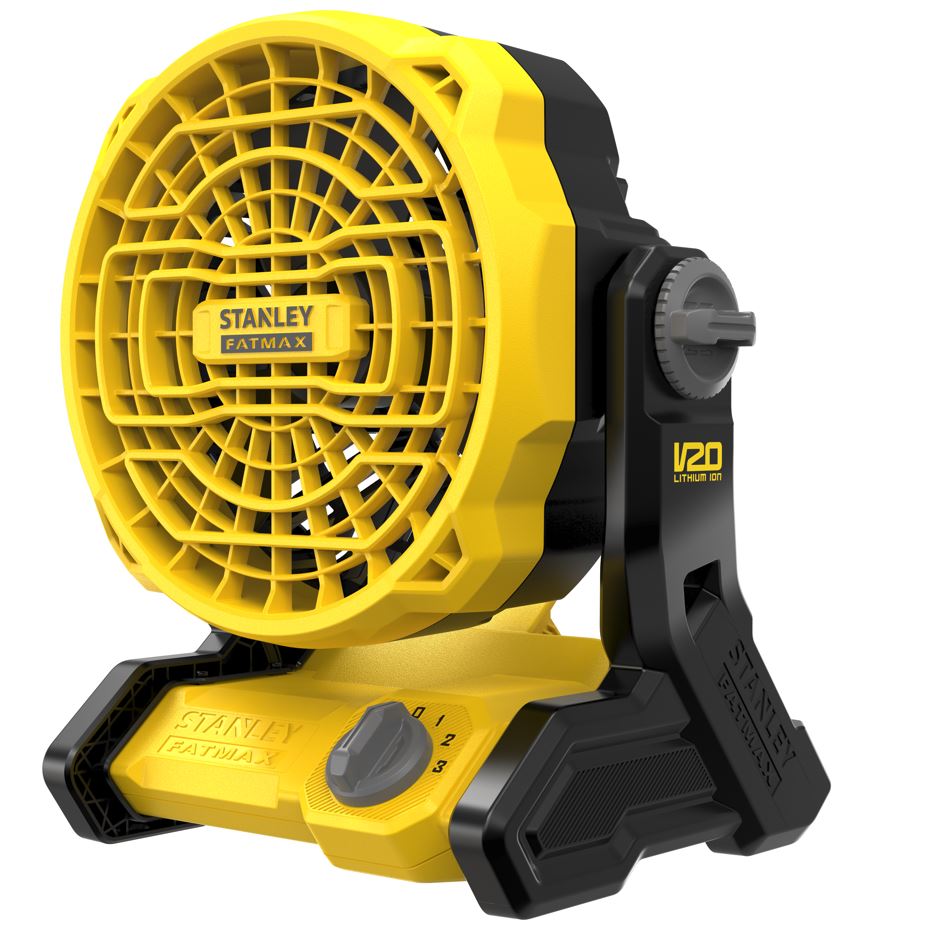 SFMCE001B STANLEY AKU V20 VĚTRÁK, BEZ BATERIÍ A NABÍJEČKY domácí ventilátory od výrobce Stanley SFMCE001B STANLEY AKU V20 VĚTRÁK, BEZ BATERIÍ A NABÍJEČKY