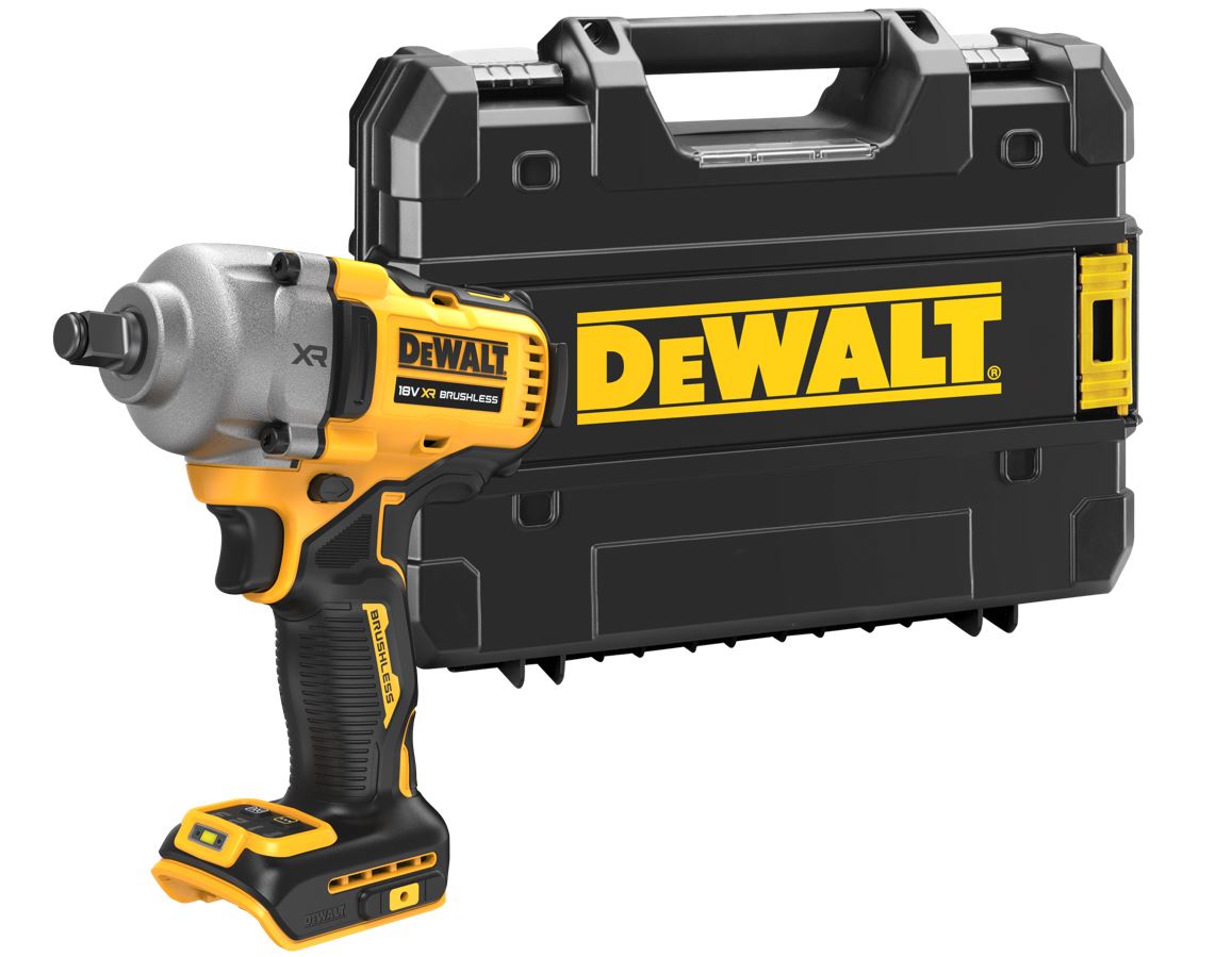 DCF891NT DEWALT 18VOLT AKU BEZUHLÍKOVÝ RÁZOVÝ UTAHOVÁK 1/2 , 813Nm ,BEZ BATERIE A NABÍJEČKY, KUFR T-STAK