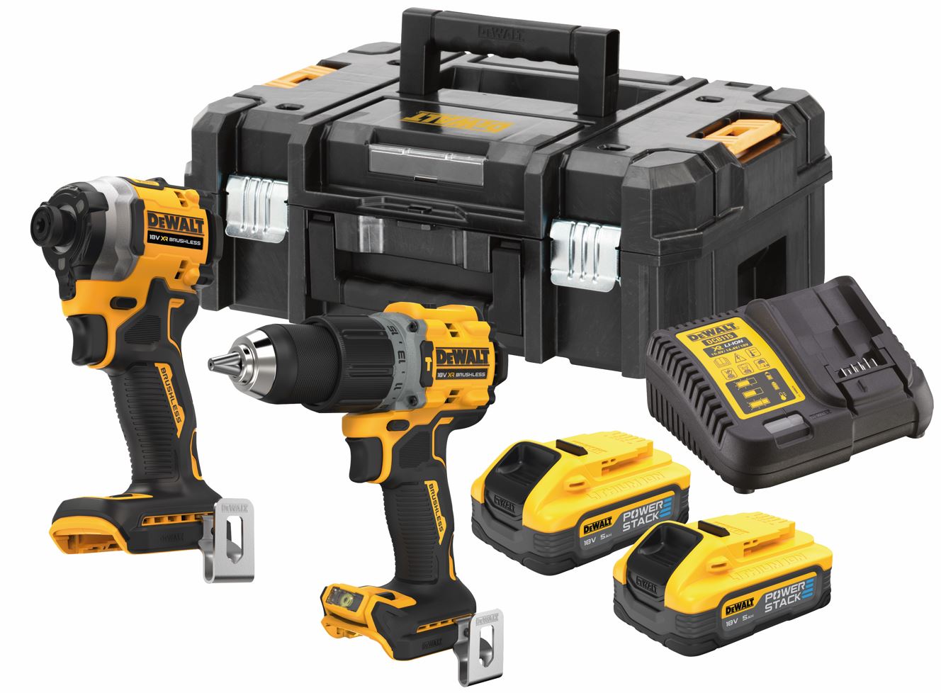 DCK2050H2T-QW DEWALT 18V SADA BEZUHLÍKOVÉHO NÁŘADÍ