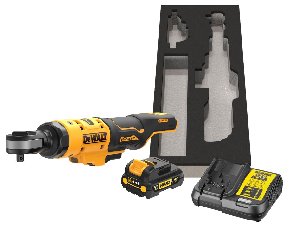 DCF503L1G DEWALT 12V AKU BEZUHLÍKOVÁ RÁČNA 3/8
