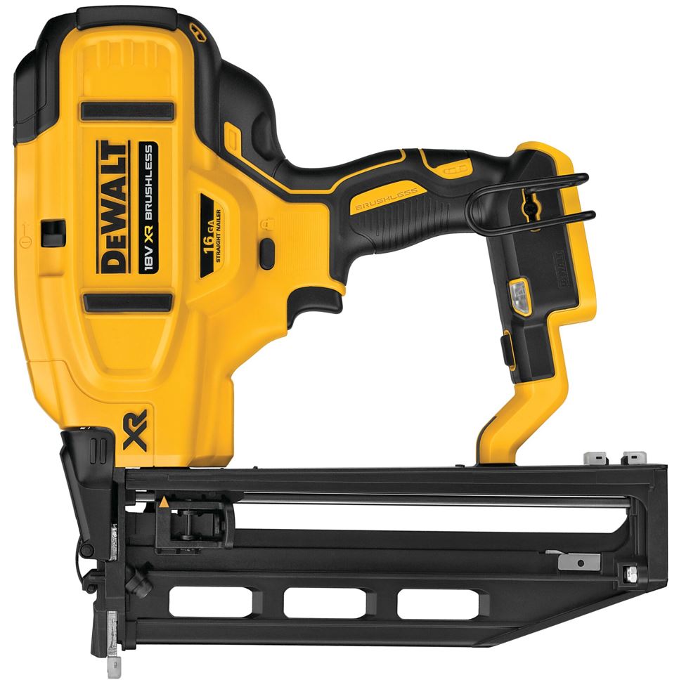 DCN662N DEWALT AKU 18V BEZUHLÍKOVÁ DOKONČOVACÍ HŘEBÍKOVAČKA, BEZ BATERIE A NABÍJEČKY, KARTONOVÁ KRABICE