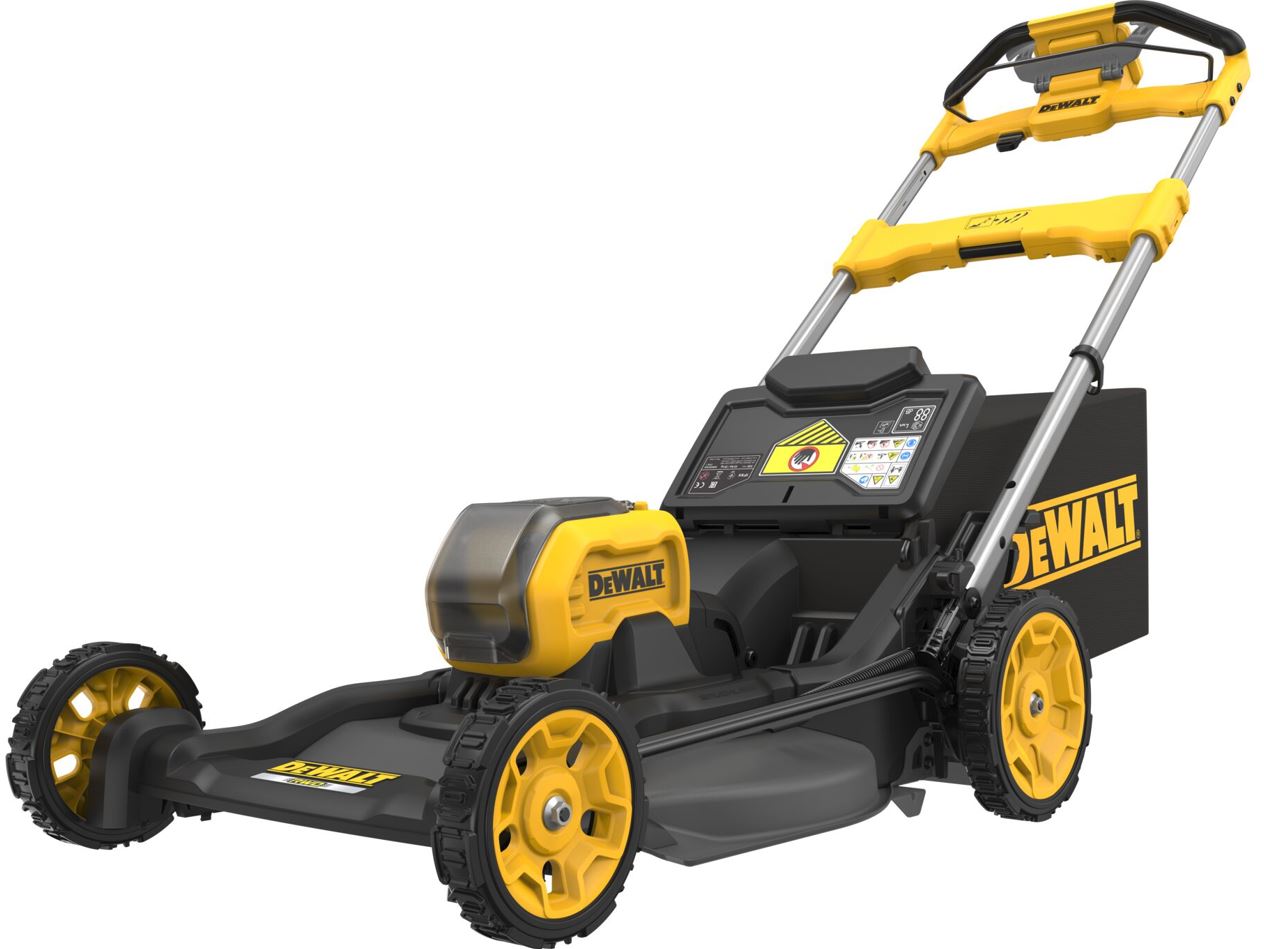 DCMWSP550N DEWALT 54 V AKU BEZUHLÍKOVÁ SEKAČKA S POJEZDEM NA TRÁVU, BEZ BATERIE A NABÍJEČKY