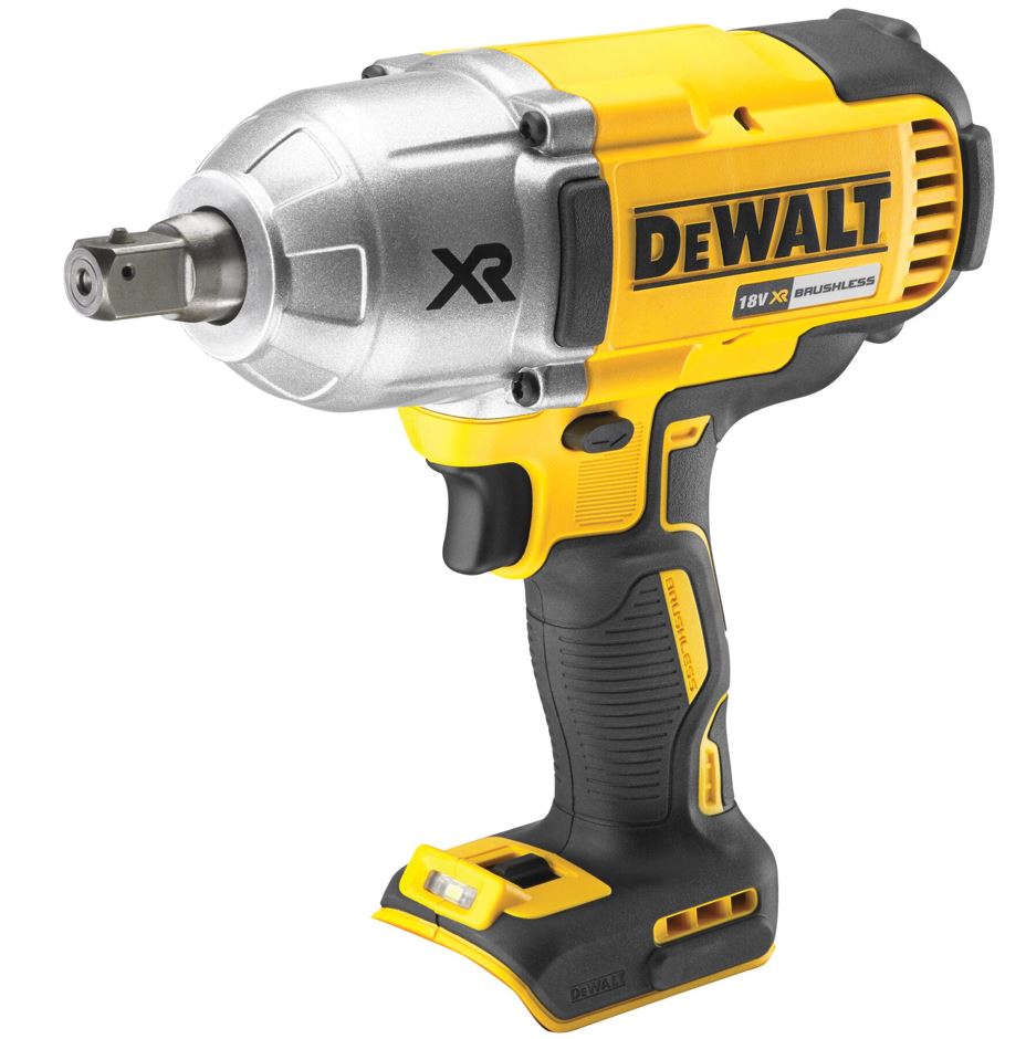 DCF899N DeWALT 18VOLT AKU BEZUHLÍKOVÝ RÁZOVÝ UTAHOVÁK 1/2, 1 625 NM, BEZ BATERIE A NABÍJEČKY, V KRABICI