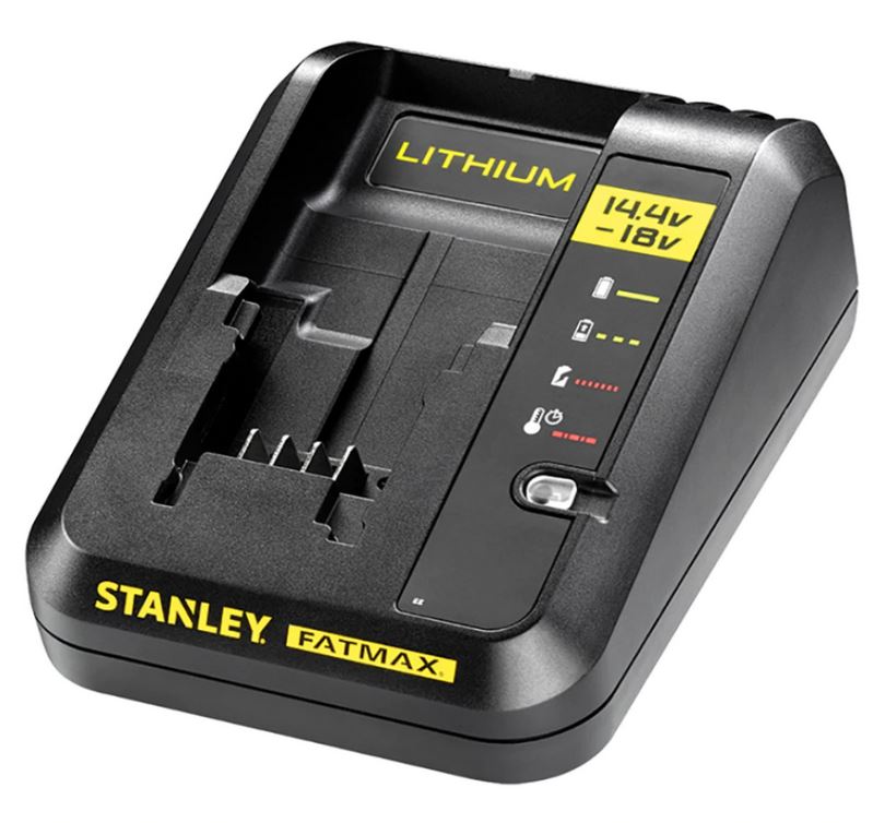90608625-01 STANLEY ORIGINAL NÁHRADNÍ RYCHLONABÍJEČKA 18 V / 14,4 V, 2 A LI-ION