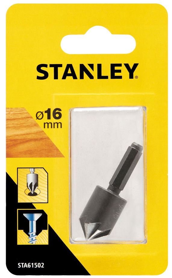 STA61502 STANLEY ZÁHLUBNÍK DO DŘEVA Ø16 MM