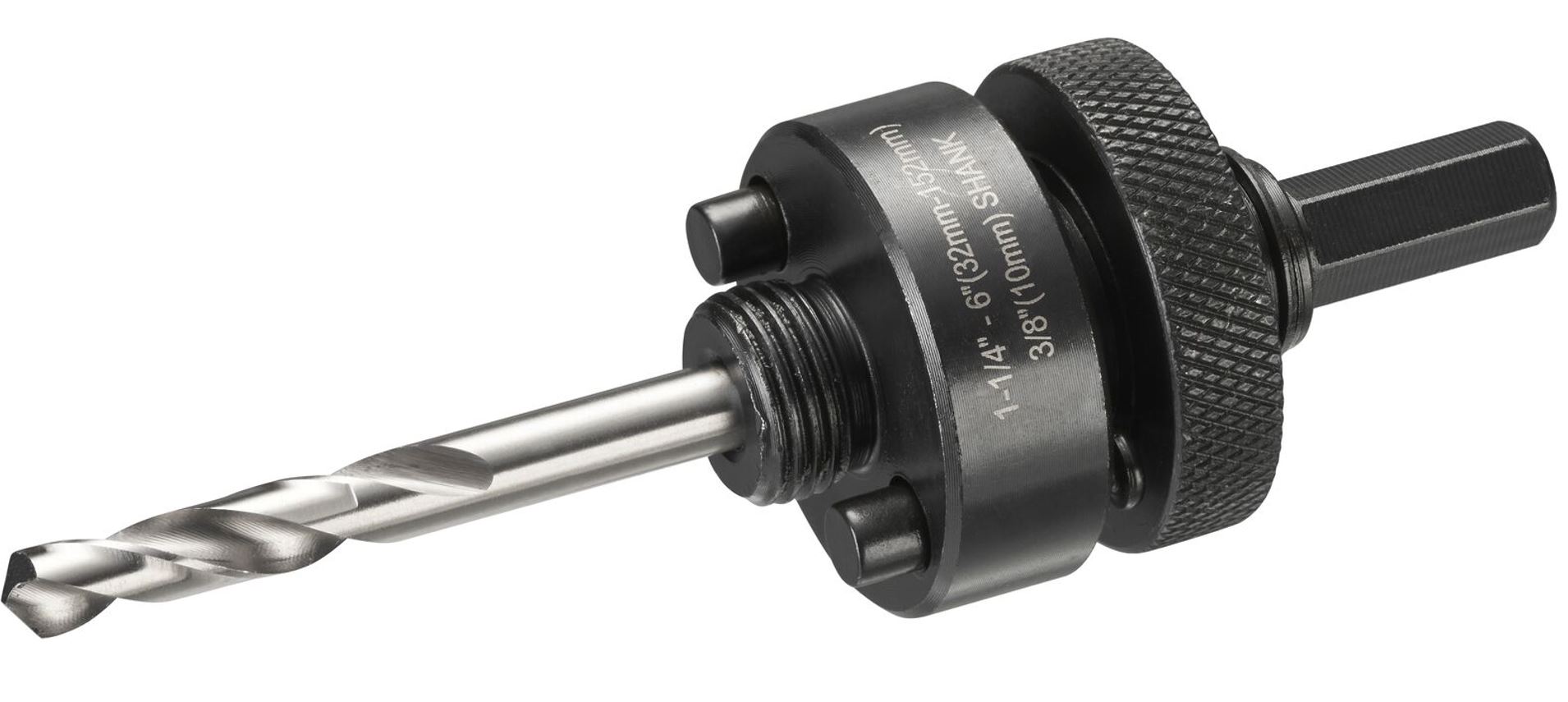 DT90368-QZ DEWALT UPÍNACÍ TRN Ø10 MM S VODÍCÍM VRTÁKEM PRO KORUNKY 32 - 210 MM