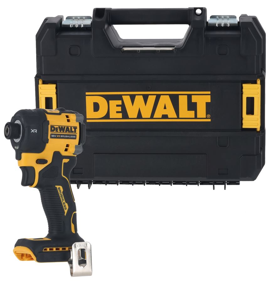DCF870NT DEWALT AKU 18V HYDRAULICKÝ UTAHOVÁK, BEZ BATERIE A NABÍJEČKY, KUFR T-STAK