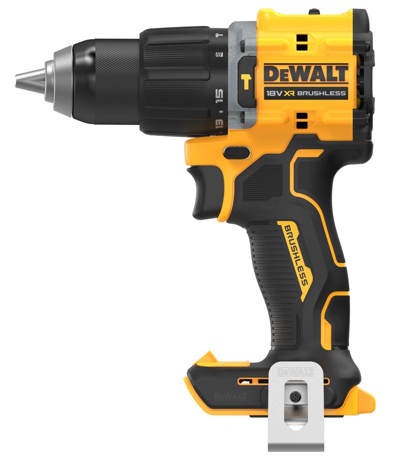 DCD799N DEWALT 18V AKU BEZUHLÍKOVÁ PŘÍKLEPOVÁ VRTAČKA, BEZ BATERIE A NABÍJEČKY, V KARTONU