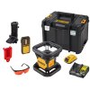 DCE074D1R DEWALT AKU 18V SAMONIVELAČNÍ ROTAČNÍ LASER S ČERVENÝM PAPRSKEM