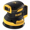 DCW210N DEWALT 18V AKU EXCENTRICKÁ BRUSKA 125MM, BEZ BATERIE A NABÍJEČKY, V KRABICI