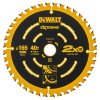 DT10301 Pilový kotouč pro aku pily 165x20mm, 40zubů, ATB +20°, jemný řez DeWALT