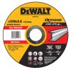 DX7987-AE DEWALT VYPOUKLÝ KOTOUČ 230 X 22,23 X 3,0 MM NA ŘEZÁNÍ KOVU