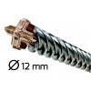 1287 dt60800 dewalt vrtak sds max 12mm x 340 x 200 2brity xlr s celokarbidovou hlavou