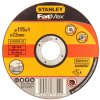 STA32602 STANLEY FATMAX ŘEZNÝ KOTOUČ ⌀115 X 22,2MM X 1,0MM NA NEREZ OCEL