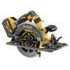 DCS579X2 DEWALT 54VOLT FLEXVOLT AKU KOTOUČOVÁ PILA 190MM, ZÁKLADNA NA VODÍCÍ LIŠTY, 2X 9,0AH AKU XR LI-ION 54, NABÍJEČKA, KUFR T-STAK