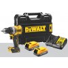 DCD800E2T DeWALT 18V AKU BEZUHLÍKOVÁ VRTAČKA/ŠROUBOVÁK , 2 X 1,7 AH BATERIE POWERSTACK, NABÍJEČKA, KUFR T-STAK