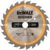 DT20434 DEWALT PILOVÝ KOTOUČ 140 X 20 MM, 24 ZUBŮ, PRO AKU PILU DCS512 NA ŘEZÁNÍ DŘEVA