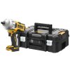 DCF961NT DEWALT 18V AKU BEZUHLÍKOVÝ RÁZOVÝ UTAHOVÁK 1/2" , BEZ BATERIE A NABÍJEČKY, KUFR T-STAK