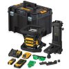 DCE080D1GS DEWALT 18V AKU SAMONIVELAČNÍ ROTAČNÍ LASER SE ZELENÝM PAPRSKEM S TOOLCONNECT