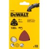 DT3094 DEWALT BRUSNÝ PAPÍR P 180, PRO DELTA BRUSKU 93 X 93 MM, 10 KS