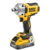 DCF891H2T DEWALT 18VOLT AKU BEZUHLÍKOVÝ RÁZOVÝ UTAHOVÁK 1/2" , 813Nm, 2 X BATERIE 5,0 AH POWERSTACK, NABÍJEČKA, KUFR T-STAK