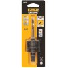DT90369-QZ DEWALT UPÍNACÍ TRN Ø13 MM S VODÍCÍM VRTÁKEM PRO KORUNKY 32 - 210 MM