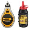 DWHT48335RC-0 DEWALT ZNAČKOVACÍ ŠŇŮRA TOUGHSERIES™ 30 M 6:1 S ČERVENOU KŘÍDOU