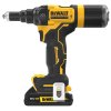 DCF403D2GT DEWALT AKU 18V BEZUHLÍKOVÁ NÝTOVAČKA 4,8 MM, 2 X 2,0 AH BATERIE, NABÍJEČKA, KUFR T-STAK