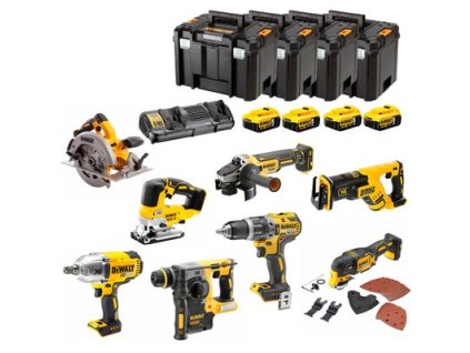 23956 dewalt dck865p4t 8 dilna aku sada 18v xr 4x 5 0ah li ion