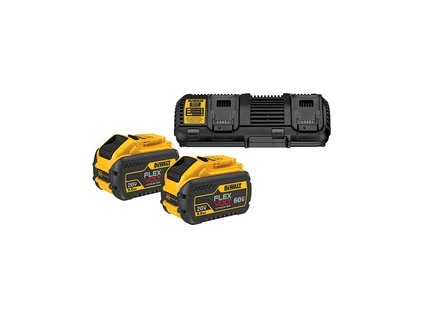 22966 dcb132x2 dewalt dualni nabijecka xr flexvolt 10 8v 54v 2x akumulator dcb547