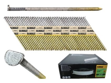 22513 dnpt31r90g12z dewalt hrebiky 3 1 x 90 konvexni galvanizovane 2200ks