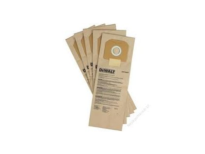 21766 dwv9401 dewalt papirovy prachovy sacek 5ks pro dwv900 901 902