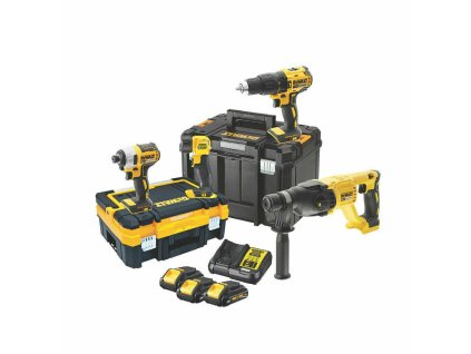 24703 dck440l3t dewalt sada aku naradi xr 18v 3x 3 0ah li ion