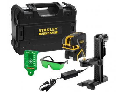 38138 fmht77597 1 stanley fatmax 2bodovy a krizovy laser zeleny paprsek