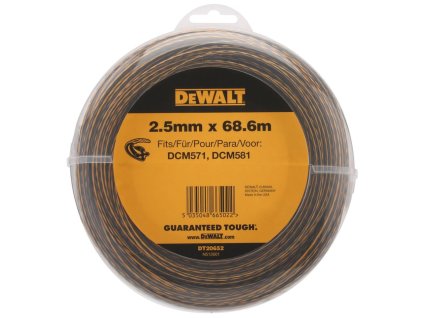 42363 1 dt20652 dewalt nahradni struna 2 5 mm x 68 6m
