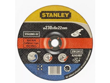 41997 1 sta32065 stanley fatmax vypoukly brusny kotouc 230 x 22 0mm x 6 0mm na kov