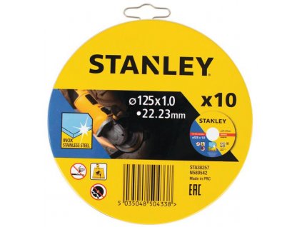 41967 sta38257 stanley fatmax 10dilna sada kotoucu 125 x 22 2mm x 1 0 mm v kovove krabicce