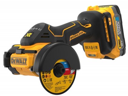 44566 dcs438e2t dewalt 18v aku bezuhlikova univerzalni rezacka 2 x 1 7 ah baterie powerstack nabijecka kufr t stak