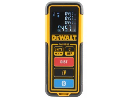 36413 2 dw099s dewalt laserovy meric vzdalenosti s dosahem 30m baterie 2 x aaa 1 5 v propojeni pres bluetooth