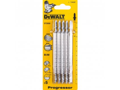 2893 1 dt2059 dewalt progressor bi metall do dreva a kovu 132 mm 5 ks t345xf