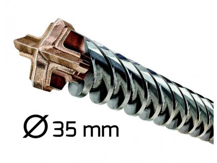 7587 dt60839 dewalt vrtak sds max xlr 35mm x 670 x 550 4brity s celokarbidovou hlavou