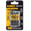 35387 1 dt7998t dewalt sada bitu 5 ks ph2 x 57 mm extreme torsion