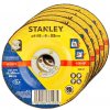 42000 sta32056 stanley fatmax vypoukly brusny kotouc 115 x 22 0mm x 6 0mm na kov 5 ks