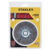 41865 sta36095 stanley okruzni ocelovy vlnity kartac do vrtacky 100mm x 10mm upinaci stopka 6mm