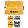 45476 1 dt70803 dewalt stredni sada tough case thick 2x male ulozne pouzdro drzaky bitu