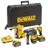 DCH335X2 DEWALT 54 VOLT AKU BEZUHLÍKOVÉ KOMBI KLADIVO SDS-PLUS S INTEGROVANÝM ODSÁVÁNÍM PRACHU, 54VOLT, 2 x 9,0 Ah BATERIE XR FLEXVOLT, NABÍJEČKA , KUFR STANDARD